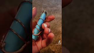 Wire Wrapped Lighter only 2 wires used [upl. by Inalak]