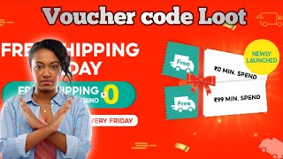 FREE Shopee Delivery VoucherShopee Voucher code 2022Shopee Free Shopping [upl. by Chui]