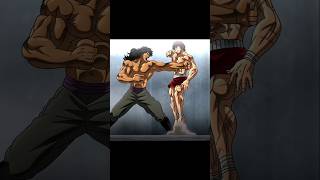 Only Three Move Fight🥶 shorts anime baki [upl. by Retluoc741]