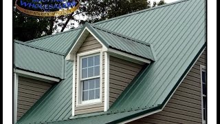 Metal Roofing Classic Rib Install Video [upl. by Deeyn]