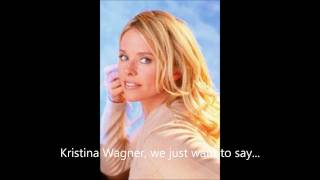 Happy Birthday Kristina Wagner [upl. by Linkoski392]