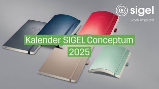 Kalender SIGEL Conceptum 2025  SIGEL [upl. by Hayikaz]