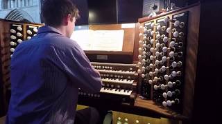 About the organ at Exeter Cathedral [upl. by Arodnahs]