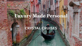 Travel Webinar Luxury Made Personal with Crystal Cruises [upl. by Cilurzo]