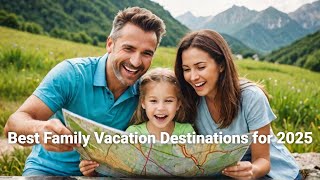 Top 10 Family Vacation Destinations for 2025 familyvacation topdestinations exploretheworld [upl. by Hgielrac]