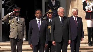 Mattarella incontra il Presidente della Repubblica del Madagascar [upl. by Sadira594]