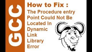 How to Fix The Procedure entry Point Could not be located in dynamic link library error [upl. by Nave675]