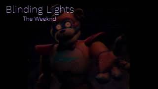 Glamrock Freddy AI Cover  Blinding Lights [upl. by Ahsemrak]