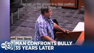 Bullied Man Confronts Alleged Childhood Bully 35 Years Later [upl. by Ayatan184]