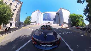 Driving in Geneva Switzerland 3RD Person BMW M4 Cabriolet [upl. by Cadman]