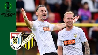 F91 Dudelange  BK Häcken 26  Höjdpunkter [upl. by Eimareg]