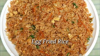 Egg Fried Rice  ಎಗ್‌ ಫ್ರೈಡ್ ರೈಸ್  Quick and Spicy Egg Rice Recipe in Kannada  Rekha Aduge [upl. by Nileek]