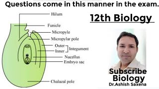 12th Biology OvuleThis type of questions come in your exam [upl. by Nauqan]