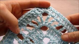 Easy Crochet Shawl Beginning to End [upl. by Maya]