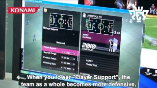 Pro Evolution Soccer 2010  Konami Studios  Behind the Scenes Video HD [upl. by Sotos]