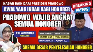 🔴KABAR GEMBIRA DATA KELULUSAN HONORER DIKUNCI PRABOWO WAJIB ANGKAT SEMUA HONOER JADI PPPK [upl. by Nodyarg263]