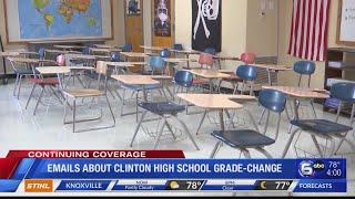 Emails about Clinton High School gradechange investigation [upl. by Sisile]