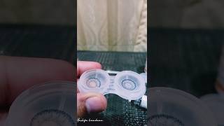 My new contact lenses Power lenses contactlenses lens eyesight eyecare shorts trending [upl. by Drarrej]