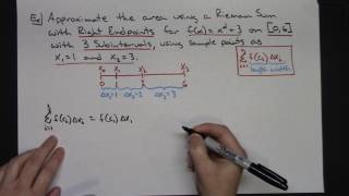 A Brief Introduction to a Riemann Sum [upl. by Odlonyer]