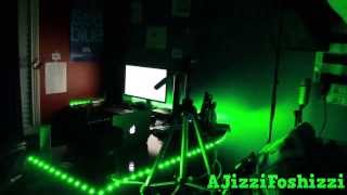 LED Strip Light Reacts to Sound Demo BedRoom [upl. by Marchall]