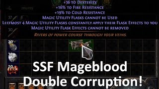 I found 2 Magebloods in SSF but will I delete one SSF Settlers League Path of Exile [upl. by Prasad]