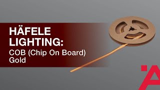 Häfele Lighting COB Chip On Board Gold [upl. by Geaghan424]