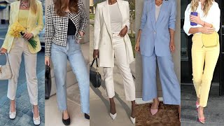 ELEGANCIA ESTILO y DISTINCION EN TODOS ESTOS LOOKS Y OUTFITS PARA MUJERES DE GUSTOS ELEGANTES [upl. by Tessi332]