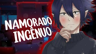 Namorado ingênuo sendo provocado no seu colo🔥 ASMR Tamaki [upl. by Ailen]