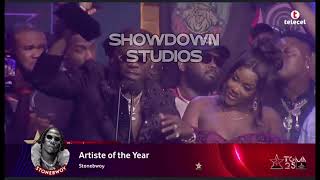 STONEBWOY won the Artist Of The Year of TGMA VGMA 2024 [upl. by Merwin]