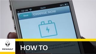 How To Control Your Electric Car from your Smartphone  Renault ZOE [upl. by Oppen26]