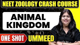 ANIMAL KINGDOM in 1 Shot  All Concepts Tricks amp PYQs  NEET Crash Course  Ummeed [upl. by Adnohsak125]