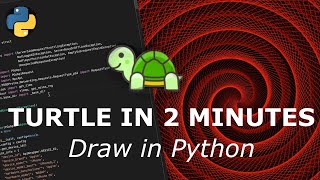 Python Turtle Graphics Tutorial for Absolute Beginners  Drawing a Spirographic [upl. by Danyelle]