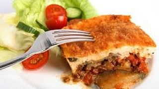 Moussaka Greek and Vegan [upl. by Ciredec]