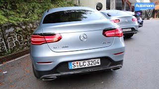 2017 Mercedes GLC 300 Coupé 245hp  pure SOUND 60FPS [upl. by Declan792]