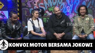 KONVOI MOTOR BERSAMA JOKOWI  HITAM PUTIH 110418 34 [upl. by Noli]