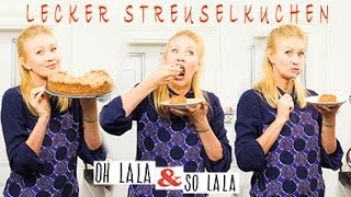 Der beste Apfel Streuselkuchen  Vollkorn  Bio  leichtes Rezept  mega lecker  Vegan [upl. by Elleinaj]