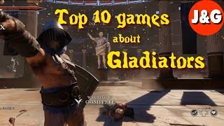 Top 10 games about Gladiators The best games about Gladiators [upl. by Atteuqihc942]