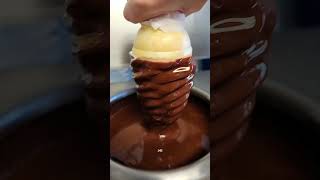 Ice Cream Chocolate Cone Dipping [upl. by Finny]