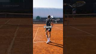 Follow the ball with your body to hit your target 🎯 💪 tennis tenniscoach tennistips [upl. by Eizus937]