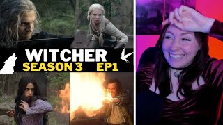 Witcher Season 3 Episode 1 Shaerrawedd Reaction [upl. by Anaoy606]