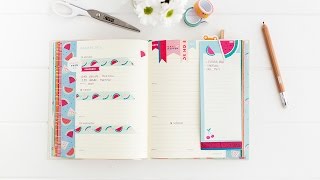 How to Organise your kikkiK Cute Diary [upl. by Anidan699]