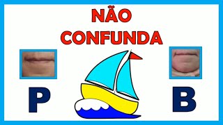 CONSCIÊNCIA FONOLÓGICA CONFRONTO PB SOM DAS LETRAS Educação Infantil e Alfabetização [upl. by Carlyle179]