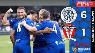 Witton take a battering as Silkmen progress 💪  Macclesfield FC 61 Witton Albion [upl. by Alby]