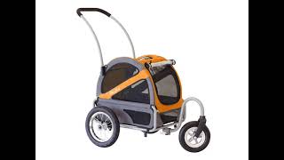 DoggyRide Dog Stroller Mini Dutch Orange Grey [upl. by Connell746]