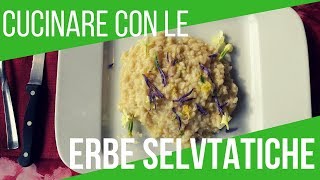 RICONOSCERE ERBE SELVATICHE  RISOTTO CON ERBE SELVATICHE  ORTO E GIARDINAGGIO [upl. by Plunkett]