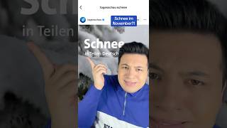 Schnee im November 😭 weihnachten schnee shorts short humor lustig memes meme parodie [upl. by Anirdua]