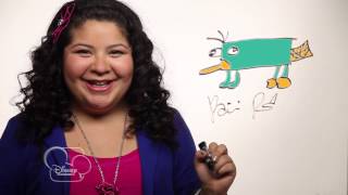 Dessine Perry  Raini Rodriguez dAustinampAlly  PhinéasampFerb  Disney Channel [upl. by Sitoeht]