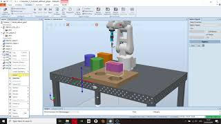 ABB RobotStudio  Simple Tutorial Create Tool Pick and Place etc [upl. by Yesdnik656]