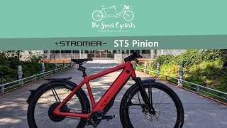 Stromer ST5 Pinion Electric Bike Pedelec Review  feat ABS  110 Mile Range  Gates Carbon Belt [upl. by Ahsimed792]