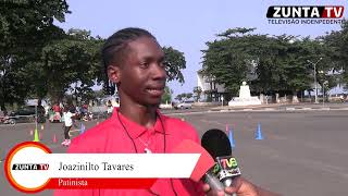 Primeiro Campeonato de Patins em São Tomé Zunta Tv Televisão Digital [upl. by Aileve415]